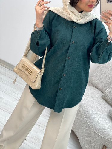 خرید مانتو مخمل زنانه