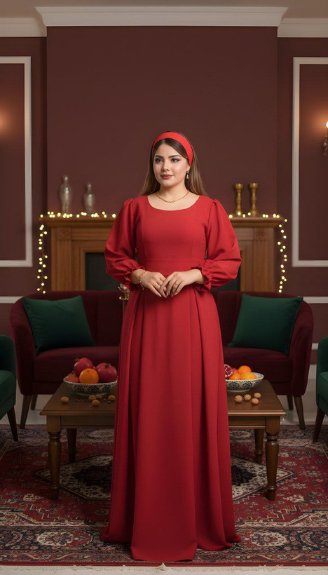 خرید لباس یلدایی زنانه