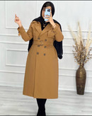 مانتو بارونی آستر دار