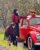 کت دامن یلدایی دخترانه