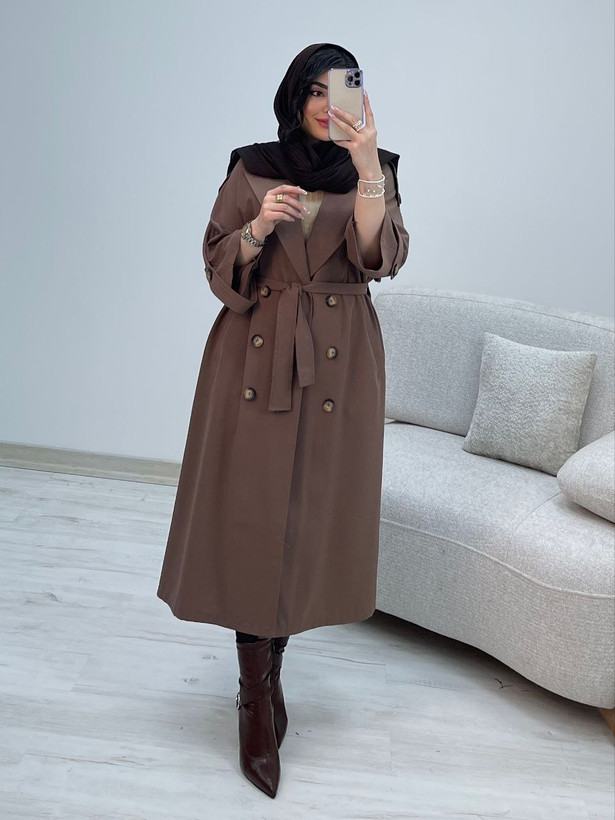 مانتو بلند پاییزه