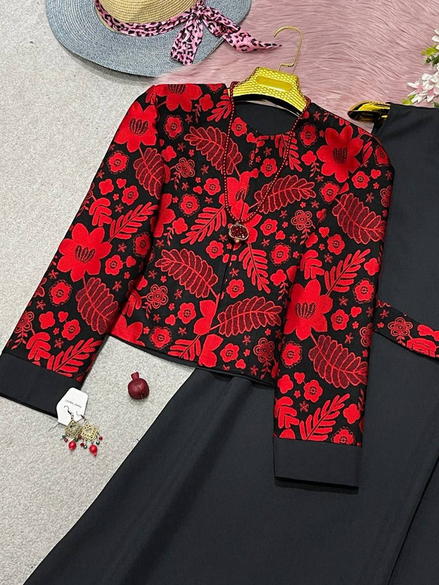 لباس سه تیکه یلدایی زنانه