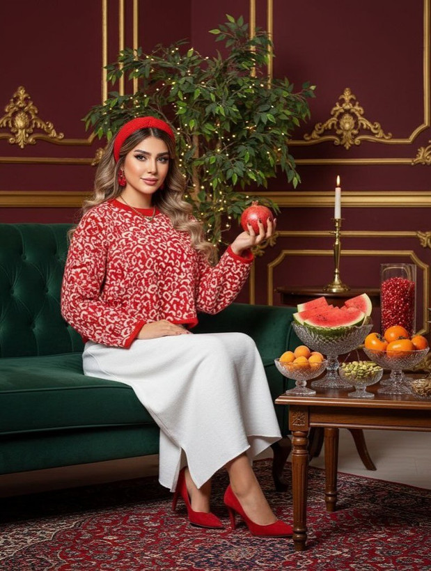 بافت زنانه یلدایی