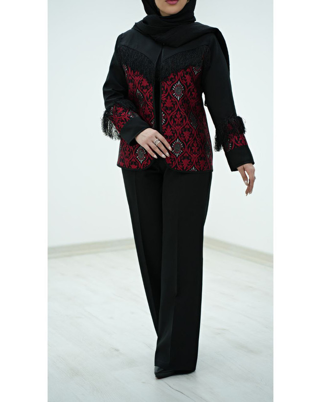 کت شلوار زنانه سایز بزرگ