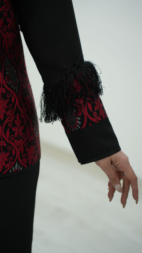 کت شلوار کرپ مازراتی