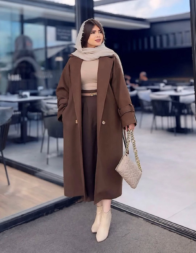 پالتو فوتر بلند زنانه