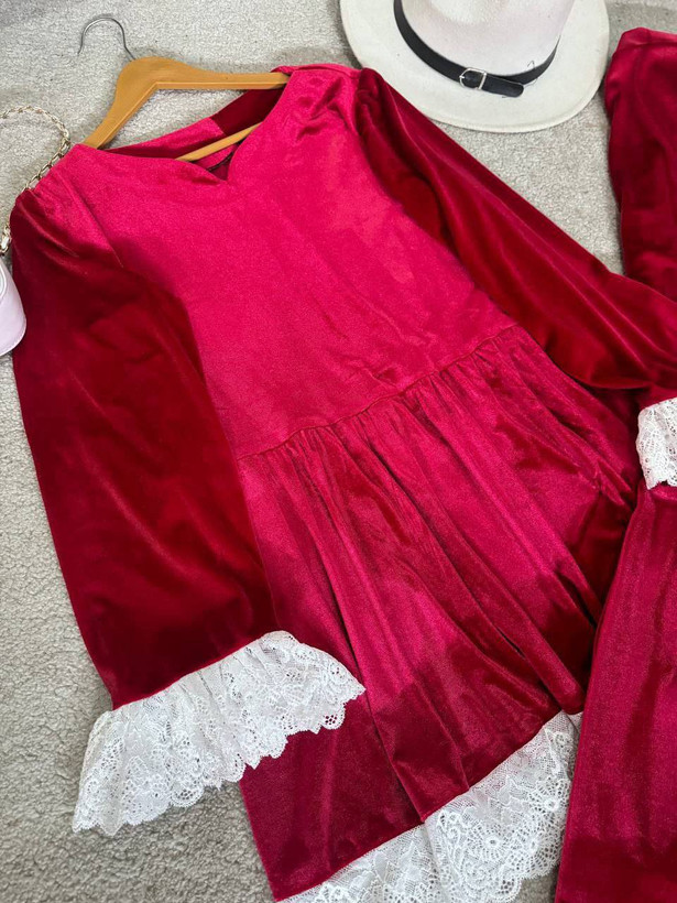 لباس مخمل وارداتی