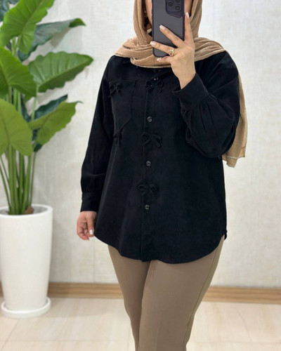 شومیز مانتویی زنانه