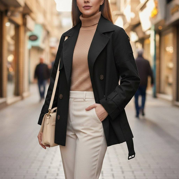 ترنچ کت جدید زنانه