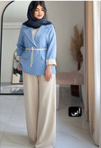 کت شلوار زنانه رنگ آبی