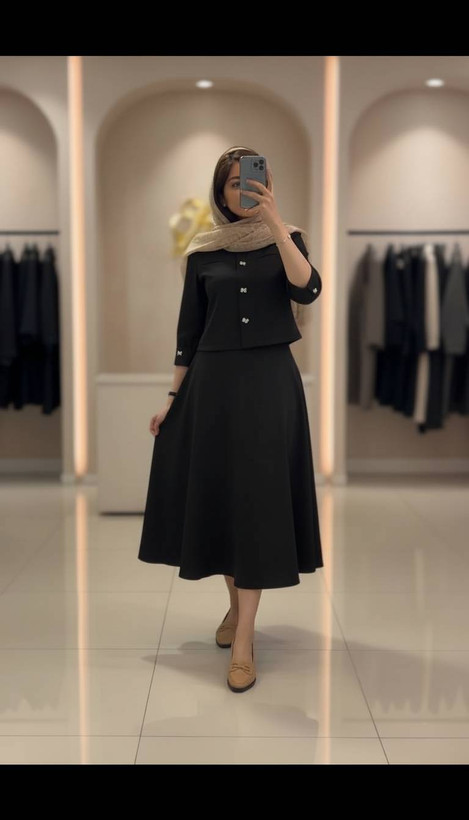 کت دامن زنانه پینترسی