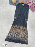 مانتو ساحلی بلند زنانه مدل نیلوفر جنس فلور نخ درجه یک سایزبندی فری 38تا 46
