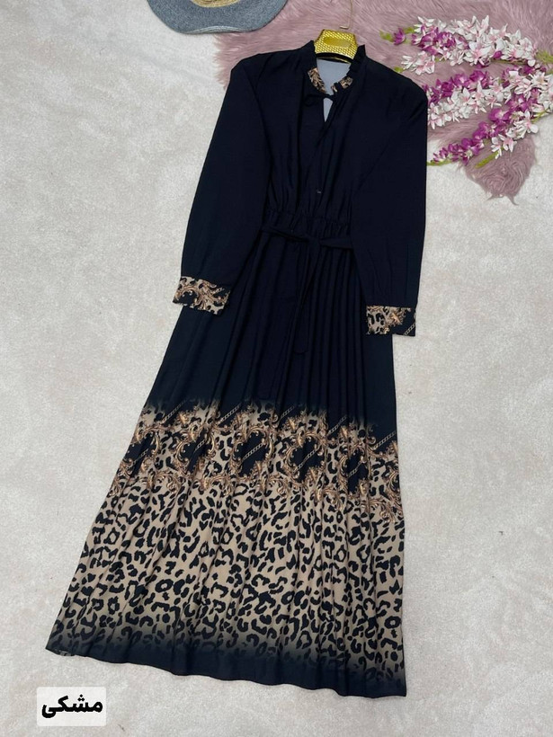 مانتو ساحلی بلند زنانه مدل نیلوفر جنس فلور نخ درجه یک سایزبندی فری 38تا 46