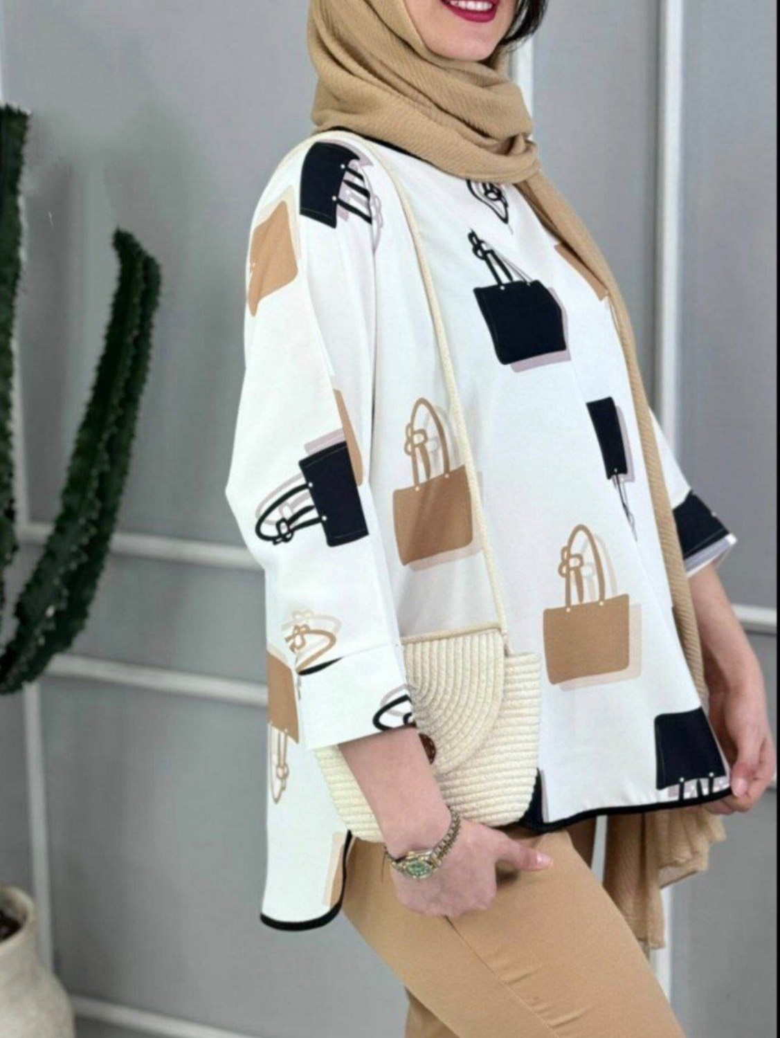 شومیز آستیندار شیک