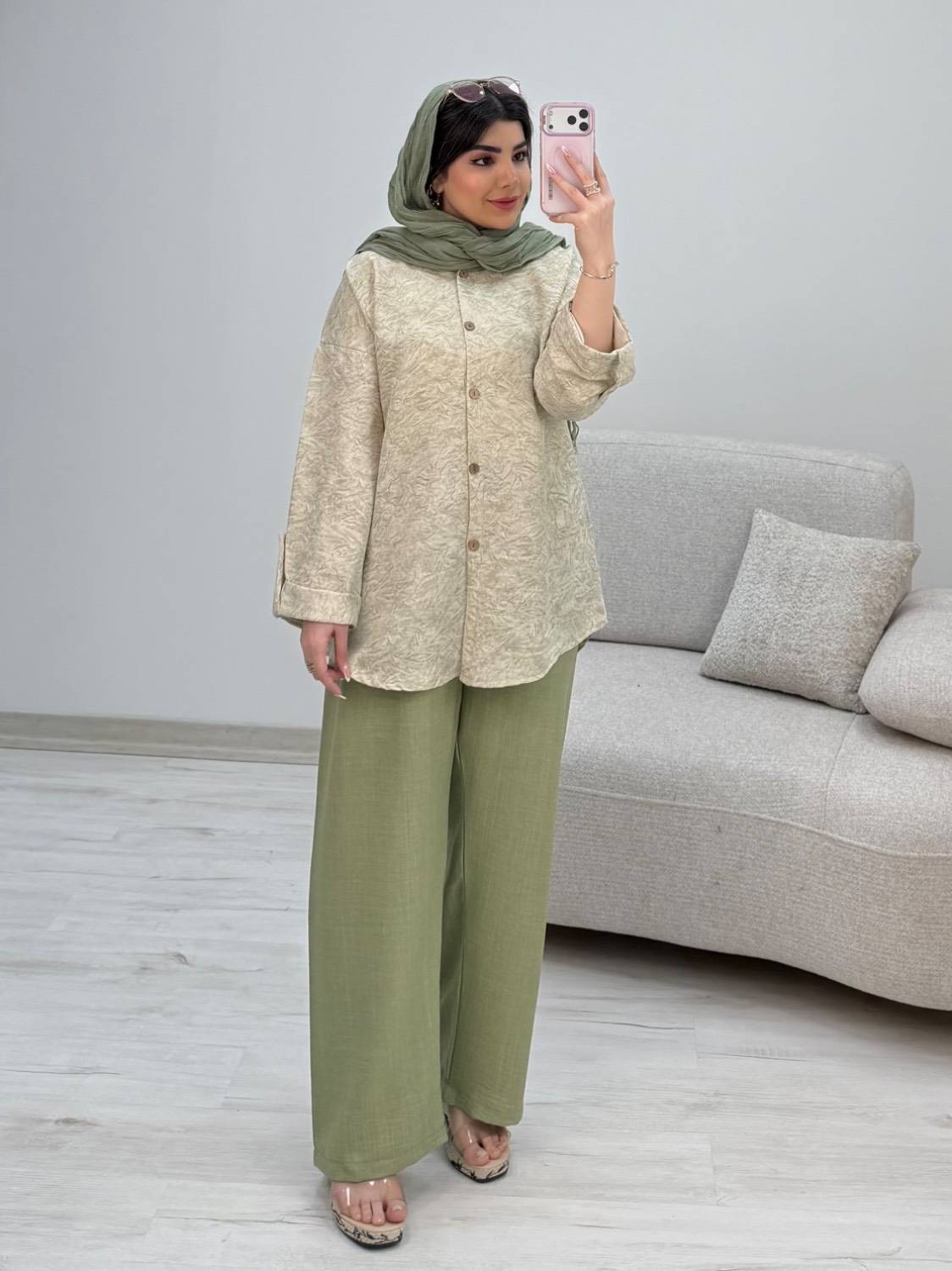 ست شومیز شلوار زنانه