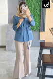 ست کت و شلوار زنانه مازراتی