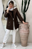 مانتو کتی با پارچه مازراتی