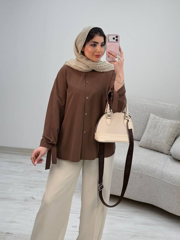 شومیز گره ای ساحل