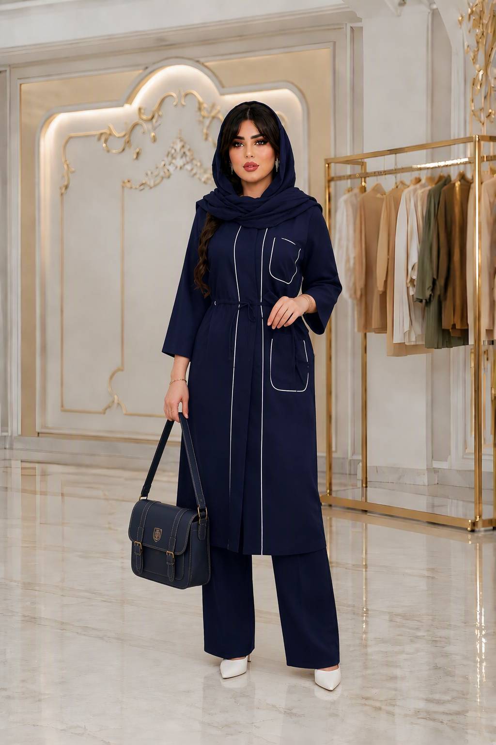 مانتو زنانه بزایاق ریزشی