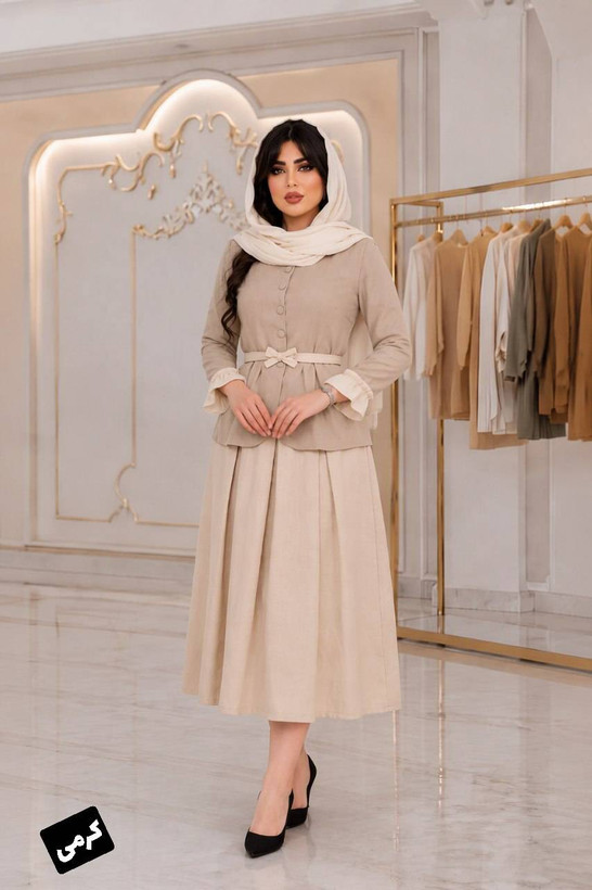 ست شومیز دامن سایز بزرگ (تا ۴۸